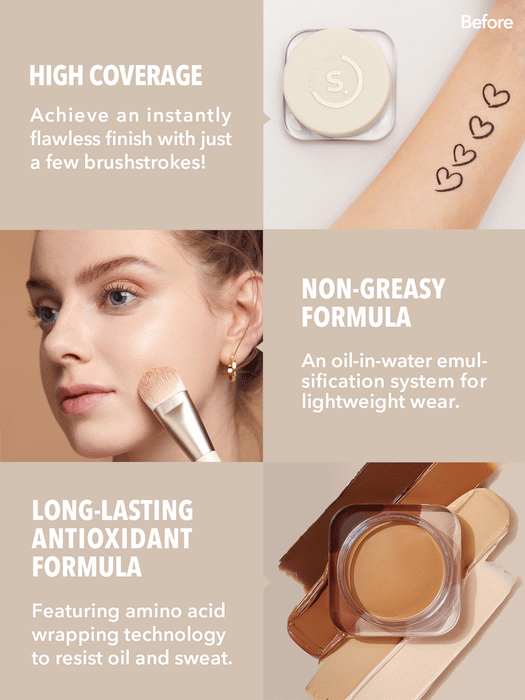 Sheglam Full Coverage Foundation Balm -Nude
