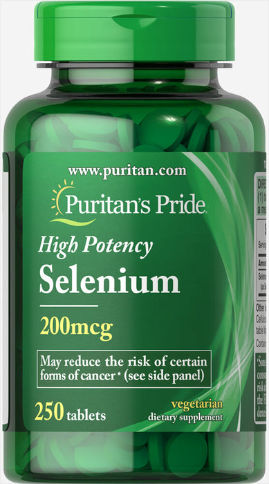 Puritan's Pride

Selenium 200 mcg