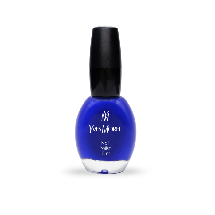 Yves Morel Nail Polish 68 - Royal Blue: Long-Lasting Gloss For Glowing Nails