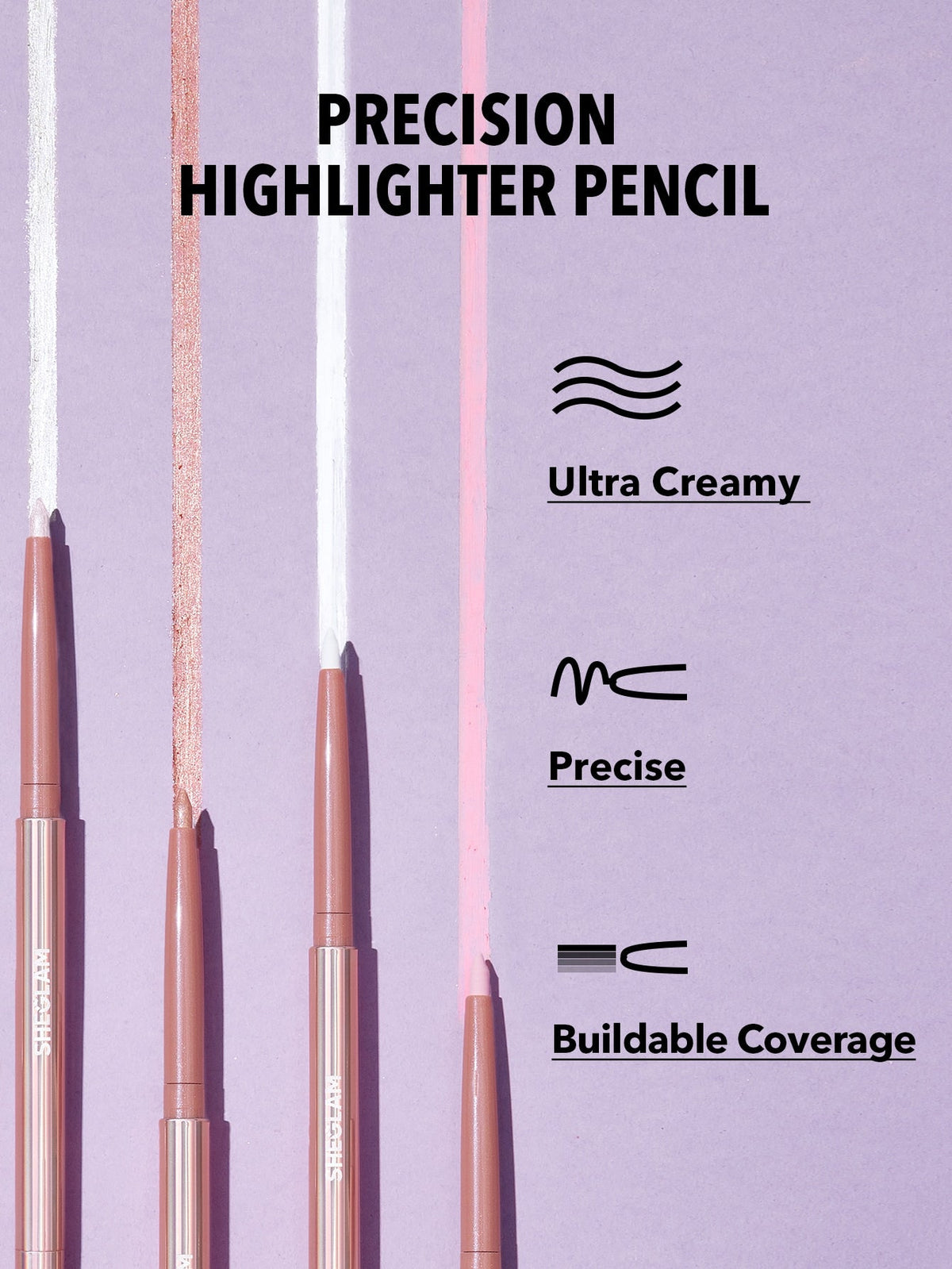 Sheglam Fairy Wand Precision Highlighter Pencil-Starlight