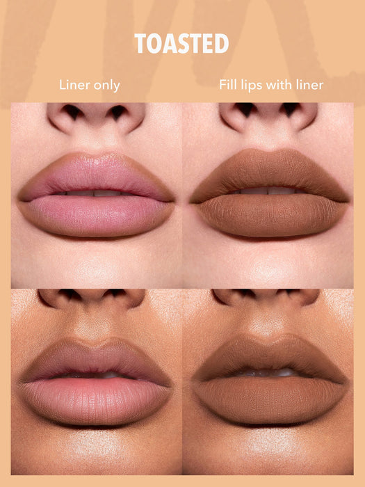 Sheglam So Lippy Lip Liner Set-Espresso Kisses