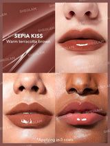 Sheglam Pout Perfect Shine Lip Plumper-Sepia Kiss