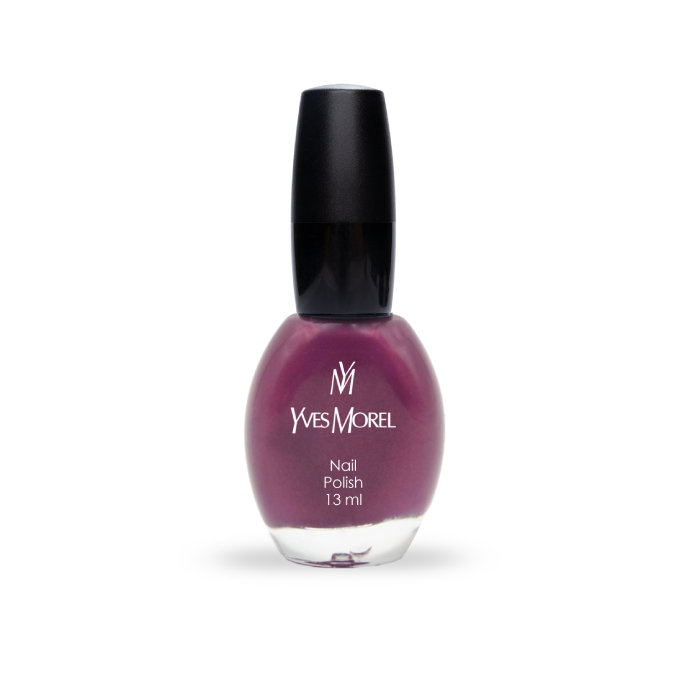 Yves Morel Nail Polish 69 - Pansy Purple: Long-Lasting Gloss For Glowing Nails