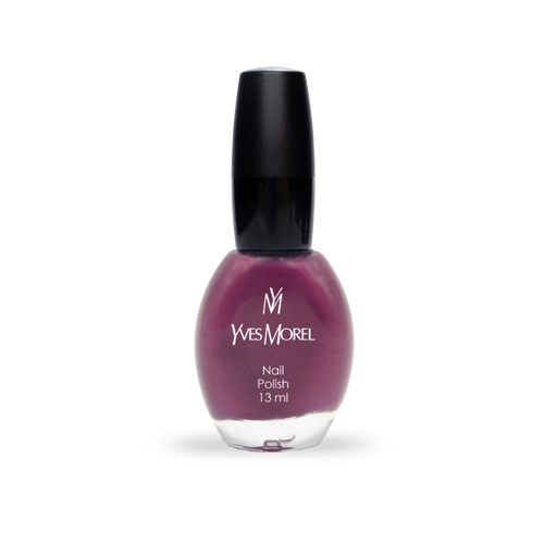 Yves Morel Nail Polish 69 - Pansy Purple: Long-Lasting Gloss For Glowing Nails