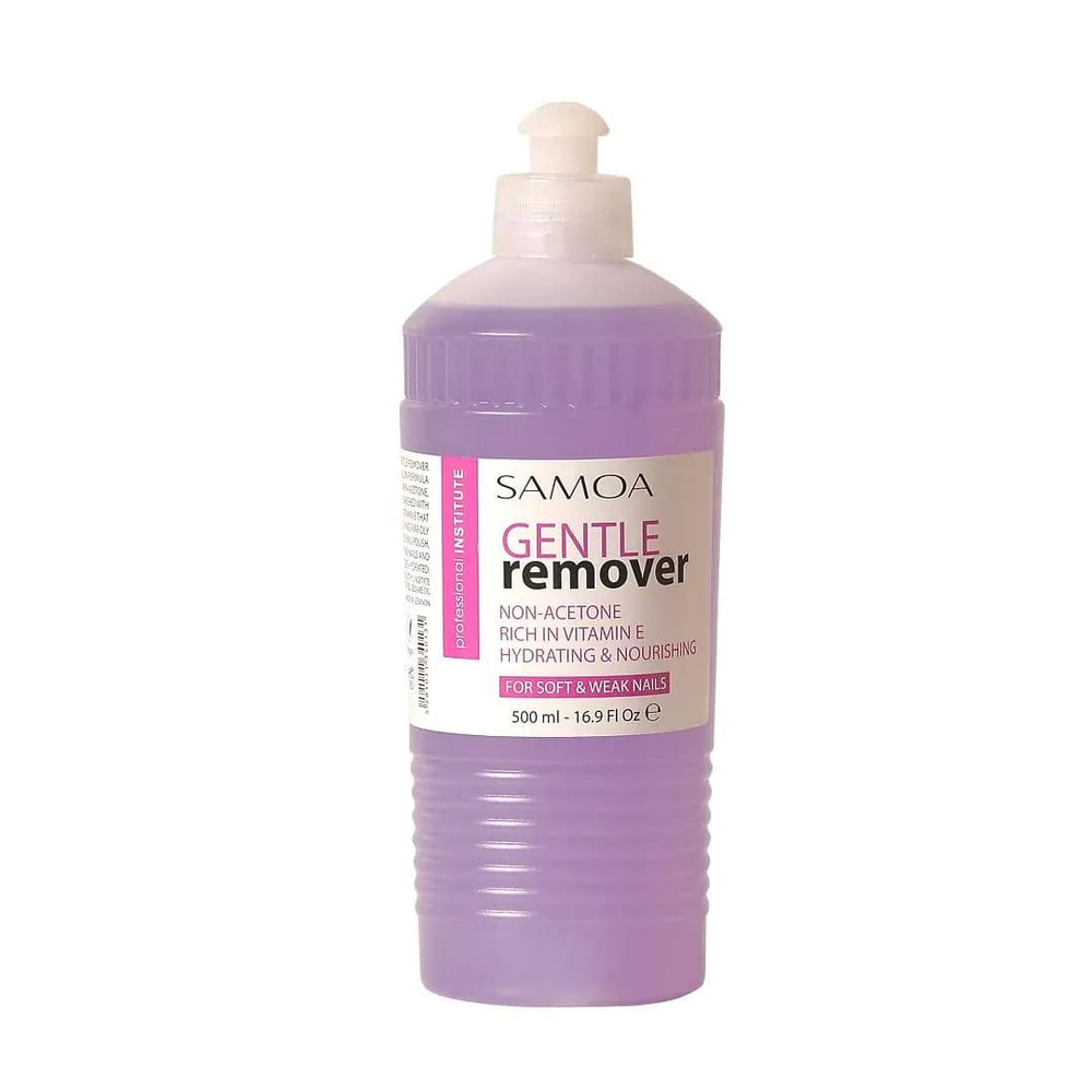 Samoa Gentle Remover - Non-Acetone - Soft & Weak Nails -500 ml