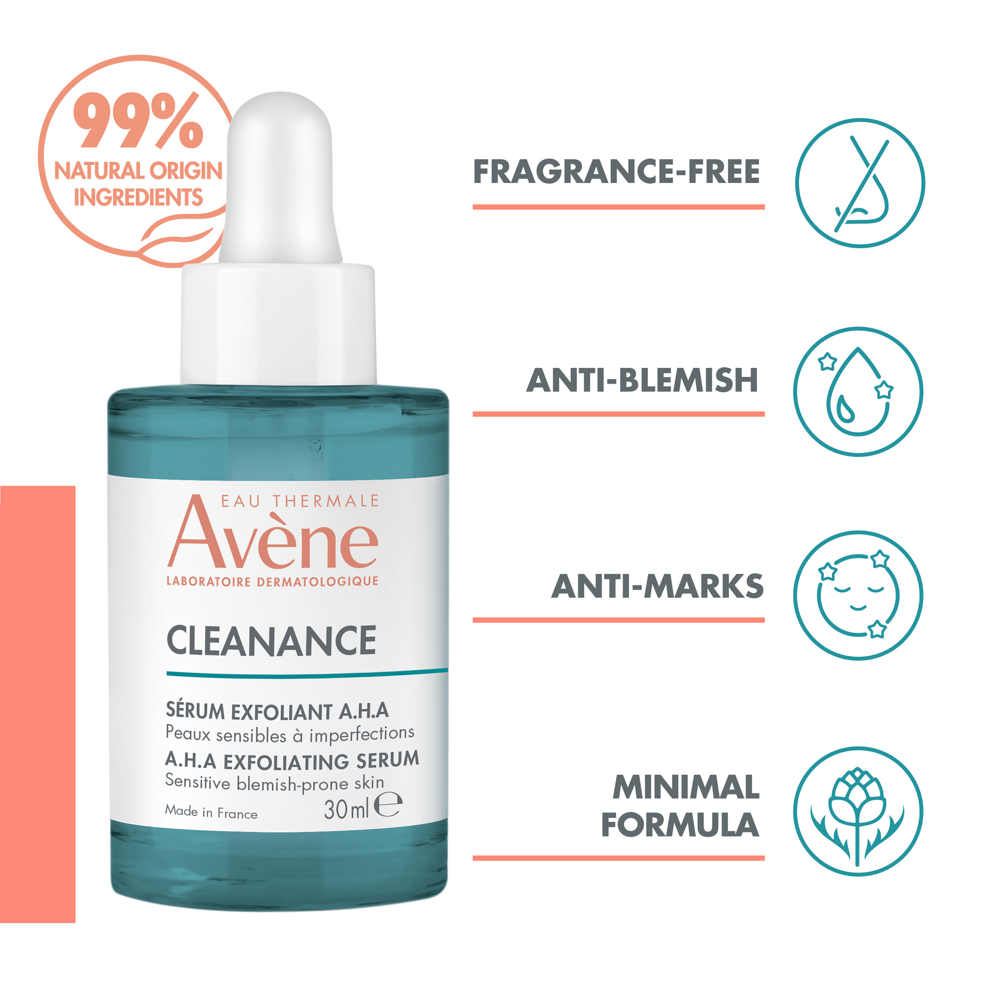 Avene Cleanance Exfoliating Serum 30 ML