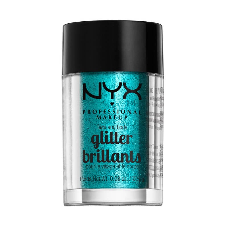 NYX Face & Body Glitter

Loose Glitters Shade Teal