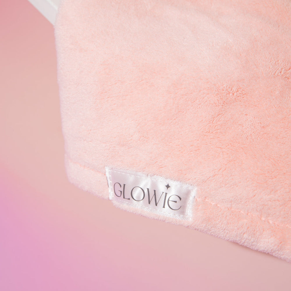 Glowie Microfiber hair towel - Pink
