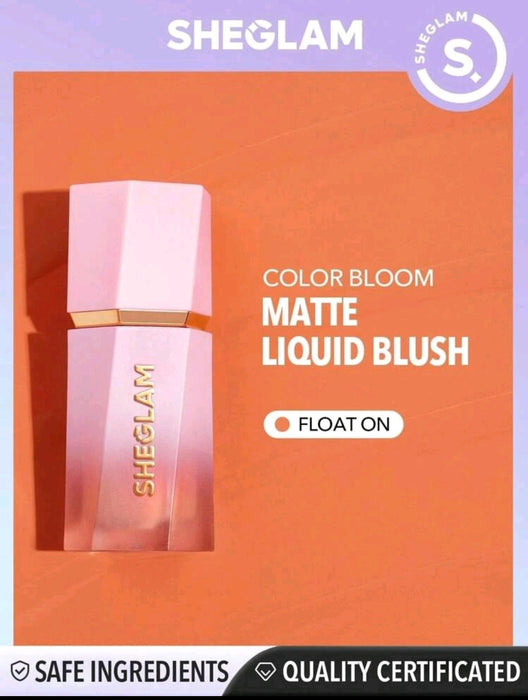 Sheglam Color Bloom Dayglow Liquid Blush Shimmer Finish