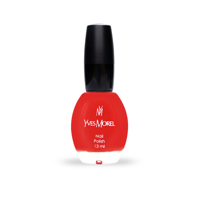 Yves Morel Nail Polish 57 - Red Strawberry: Long-Lasting Gloss For Glowing Nails