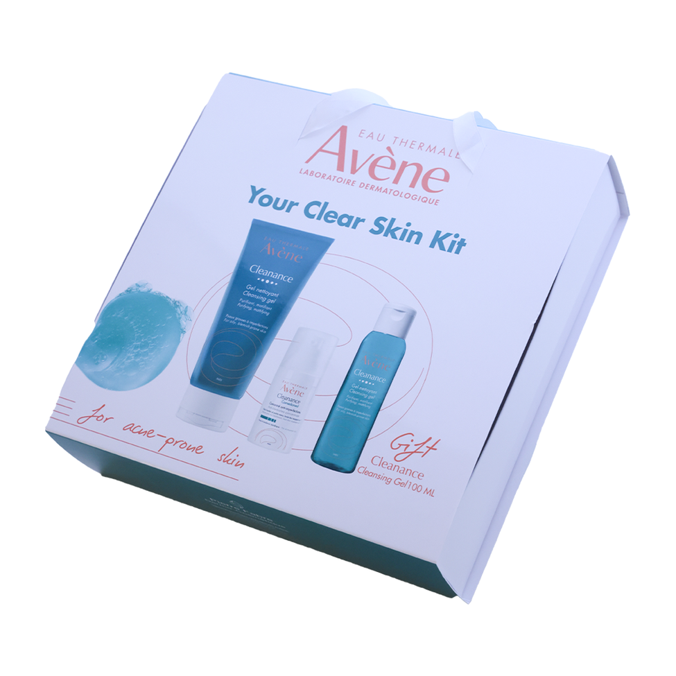 Avene Clear Skin Kit : AVENE CLEANANCE GEL 200ML + COMEDOMED 30ML + CLEANANCE GEL 100ML GIFT