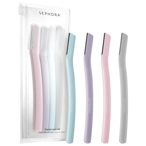 Sephora Collection 4 Piece Facial Razor Set