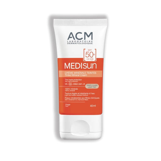 ACM Medisun Tinted Mineral Cream SPF50 Light Tint – 40 ML