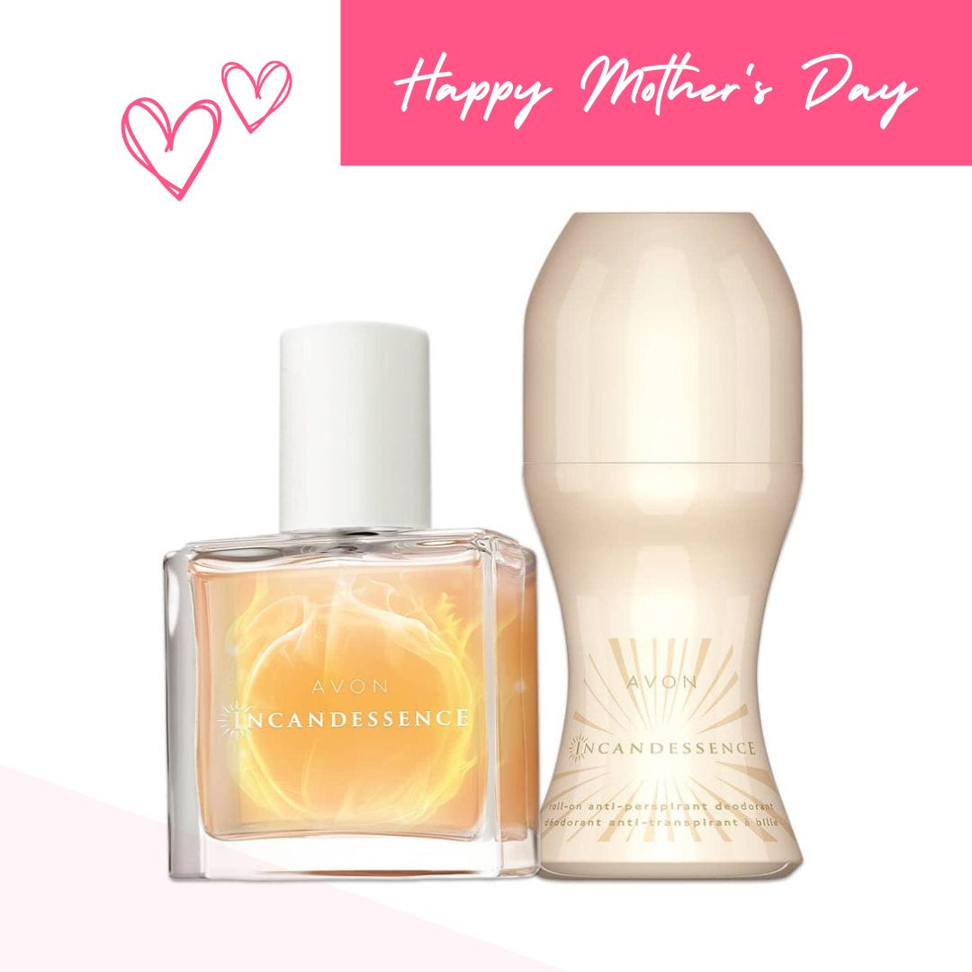 Parfum Avon Incandessence - Eau De Parfum Vaporisateur 30ml + Déodorant Bille 50ml - Neuf