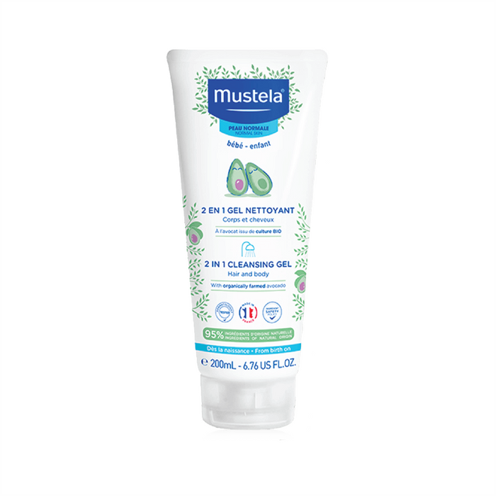 Mustela 2in1 Cleansing Gel -200ML

. 