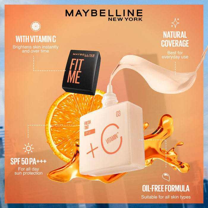 Maybelline Fit Me Fresh Tint SPF50