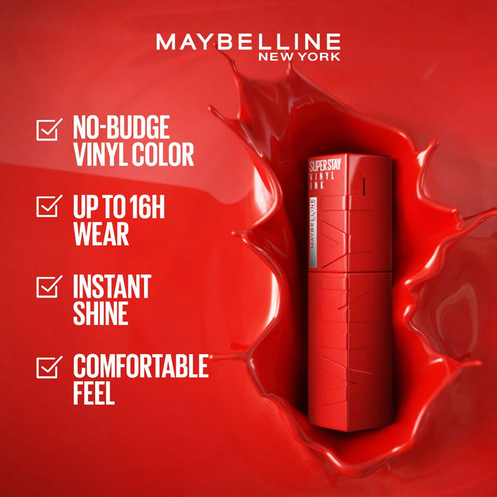 Maybelline Super Stay Vinyl Ink long lasting Liquid Lipcolor - lipstick