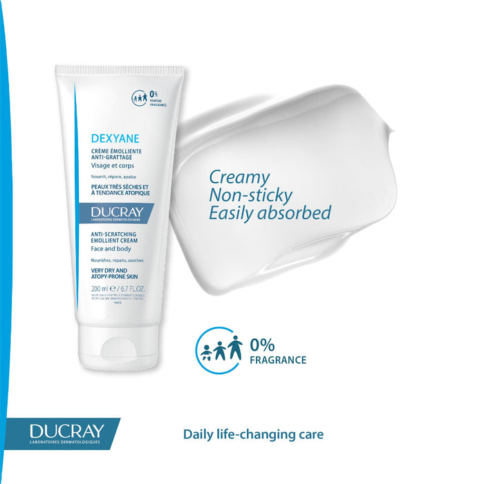 Ducray Dexyane Anti-Scratching Emollient Cream 200 ML