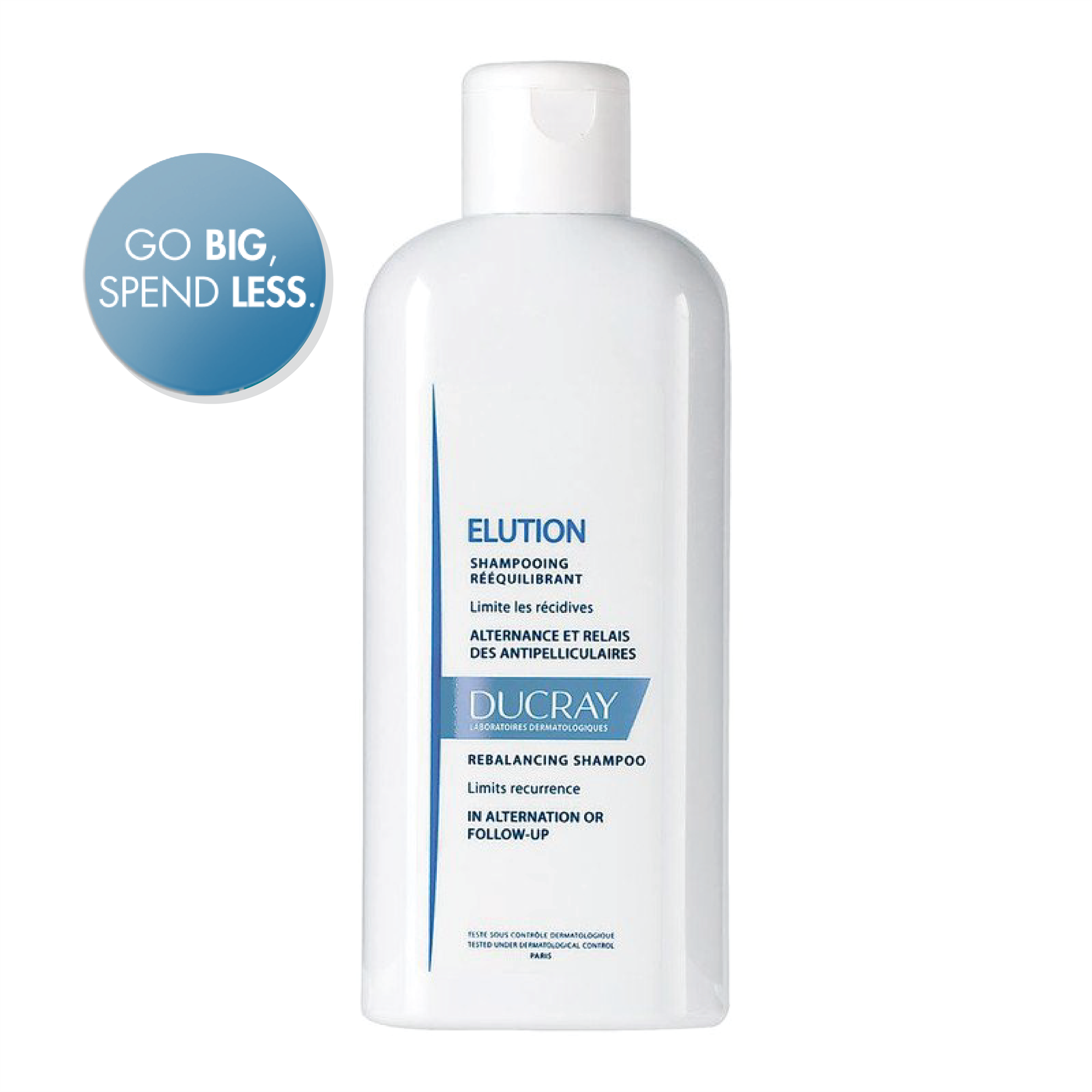Ducray Elution Rebalancing Shampoo 2 sizes 9/2024